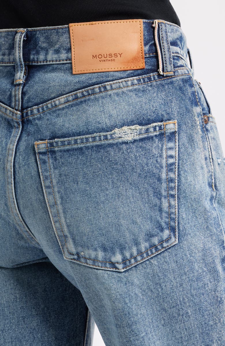 MOUSSY VINTAGE Ravencrest Straight Leg Jeans, Alternate, color, Blue