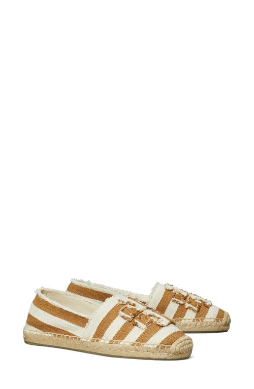 TORY BURCH TORY BURCH FRAY STRIPE ESPADRILLE FLAT
