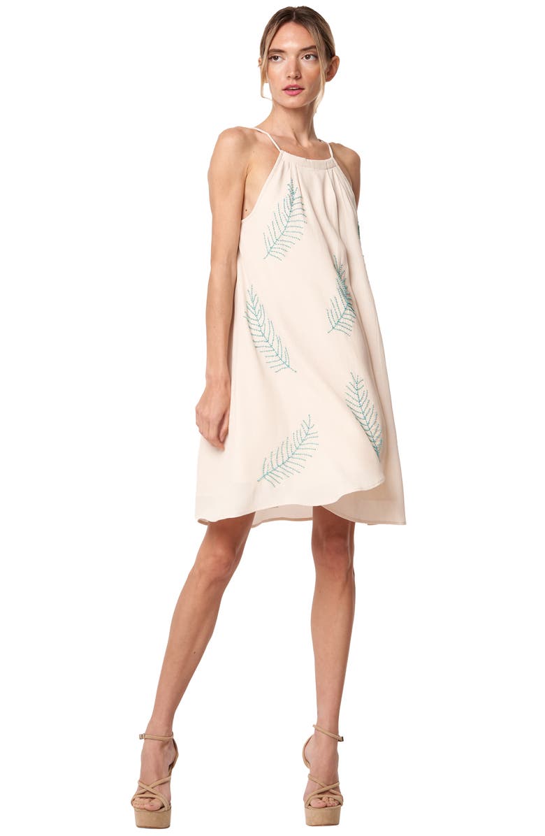 CIEBON Joanna Beaded Palm Minidress, Alternate, color, 