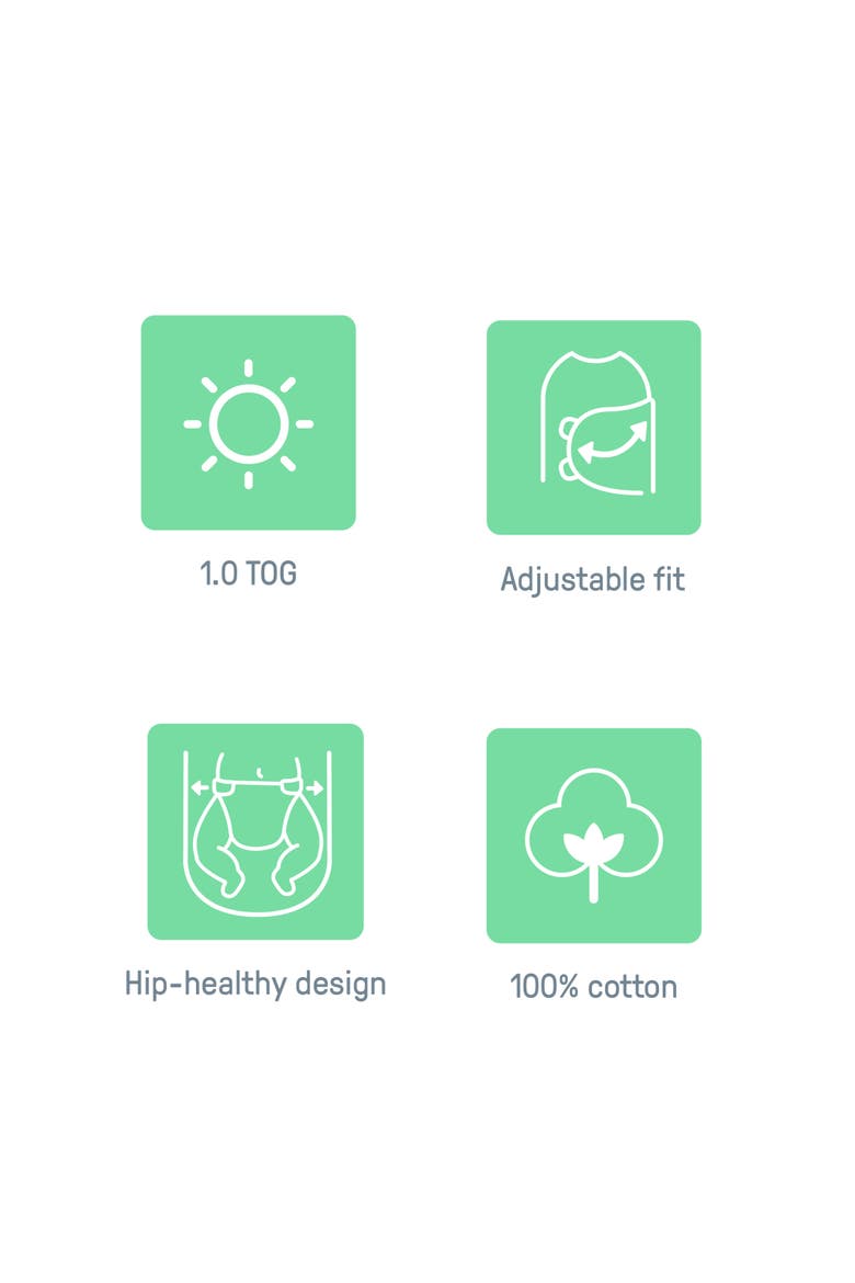 SwaddleMe by Ingenuity Original Swaddle, Alternate, color, Lady Bug Picnic