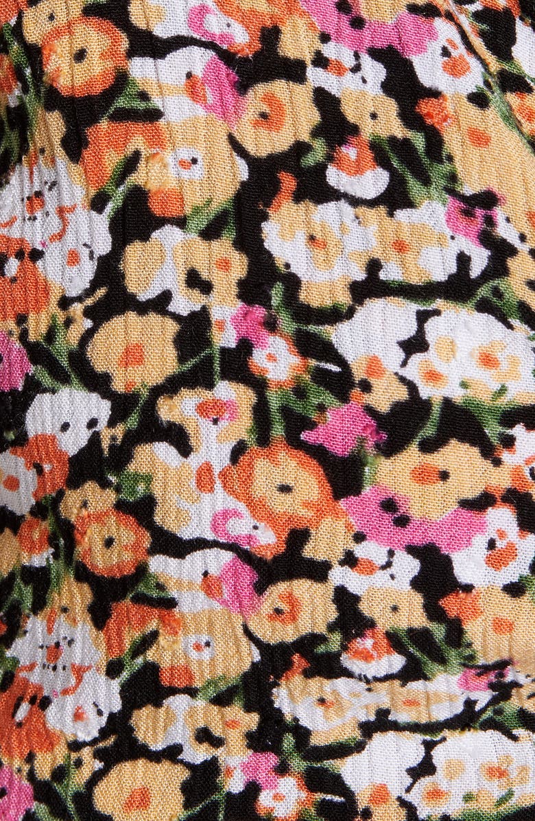 MINKPINK Good Girls Tie Front Crop Top, Alternate, color, 