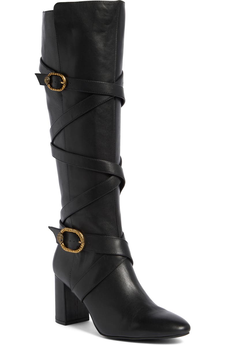 Kurt Geiger London Mayfair Knee High Boot, Main, color, Black