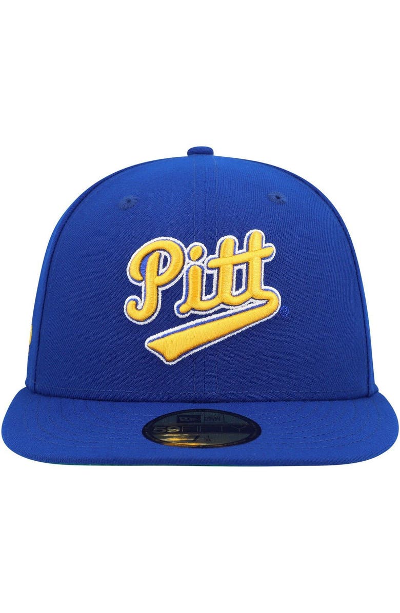 New Era Men's New Era Royal Pitt Panthers Vault Multi 59FIFTY Fitted Hat, Alternate, color, 