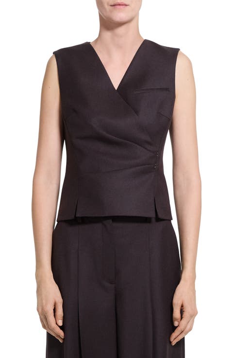 Clean Wrap Wool Vest