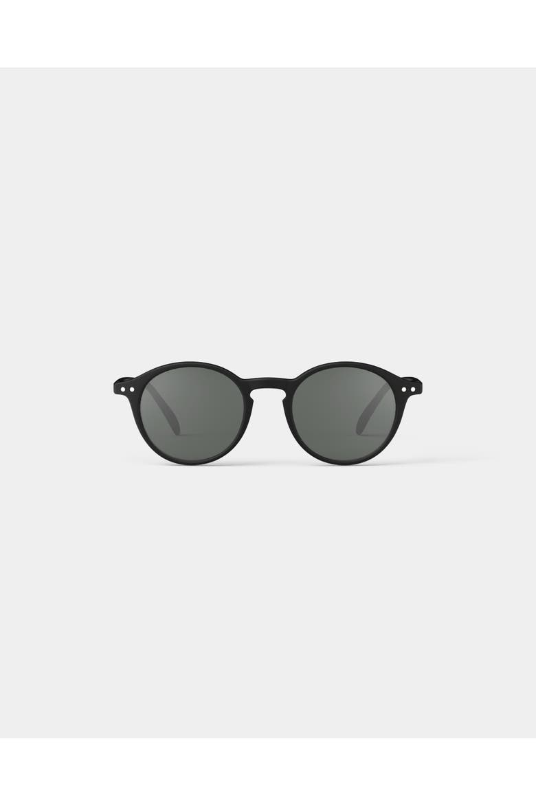 #D 48mm Pantos Reading Sunglasses, Main, color, Black