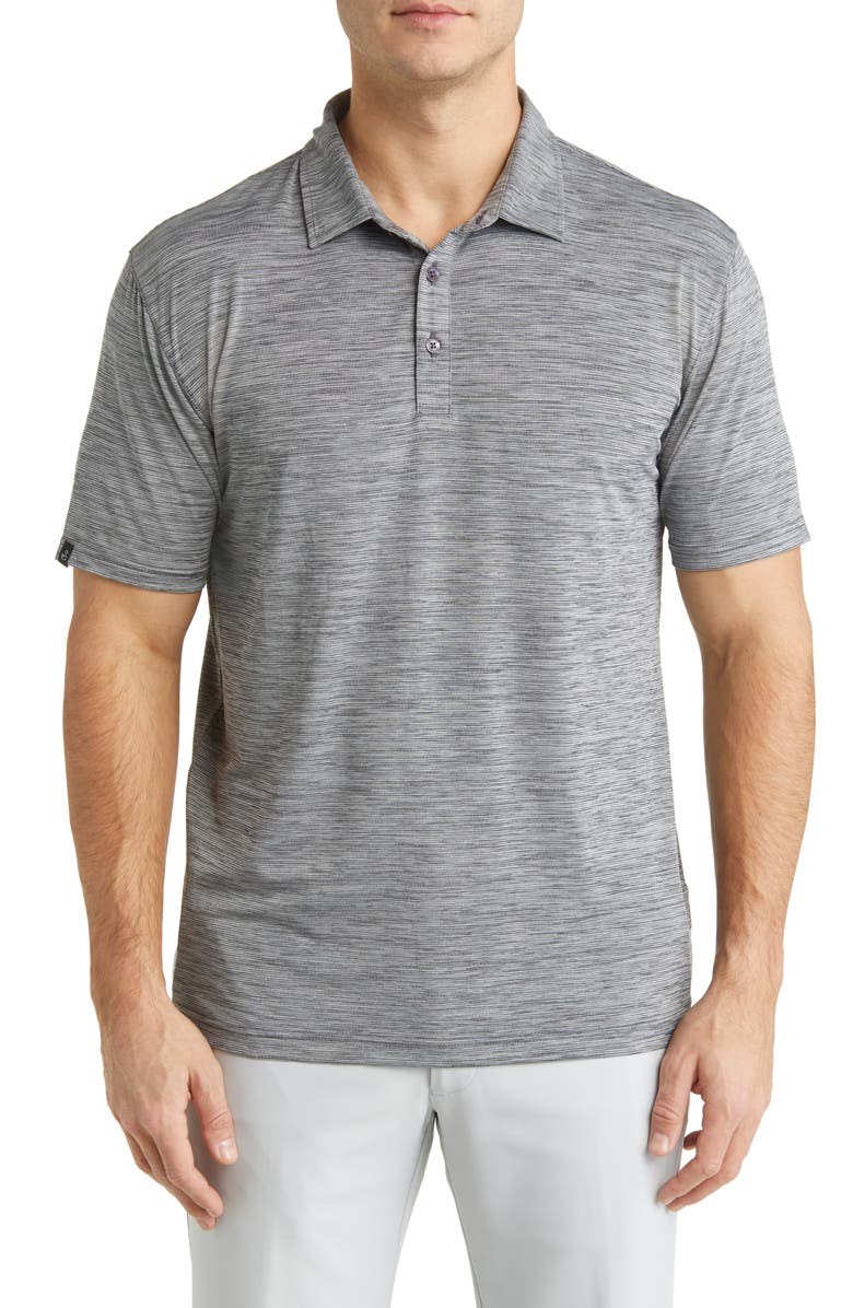 Swannies Parker Golf Polo, Main, color, Gray