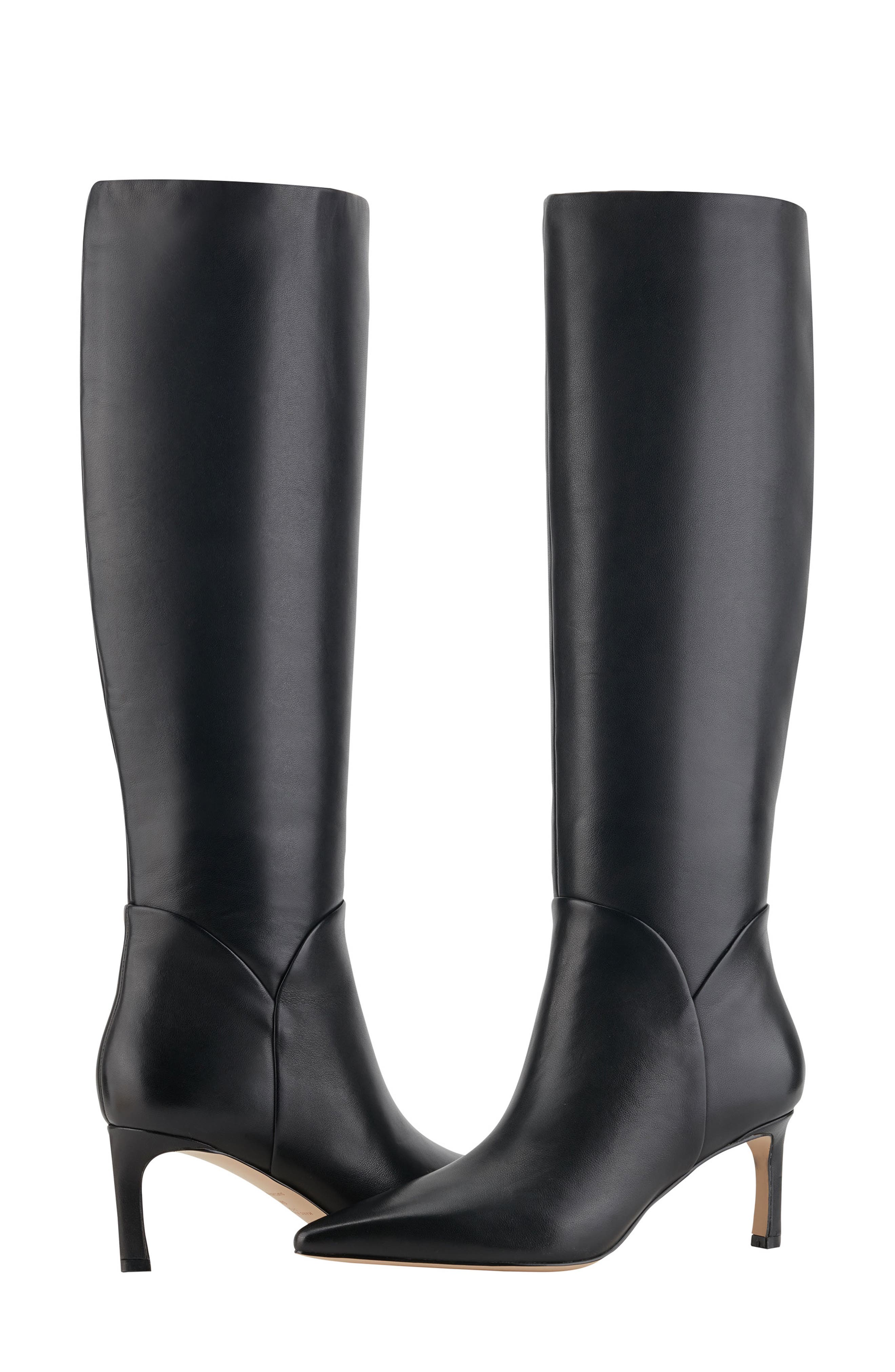 Marc Fisher LTD Sabrina Knee High Boot, Alternate, color, Black