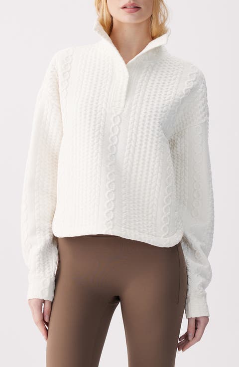Colette Half Zip Top
