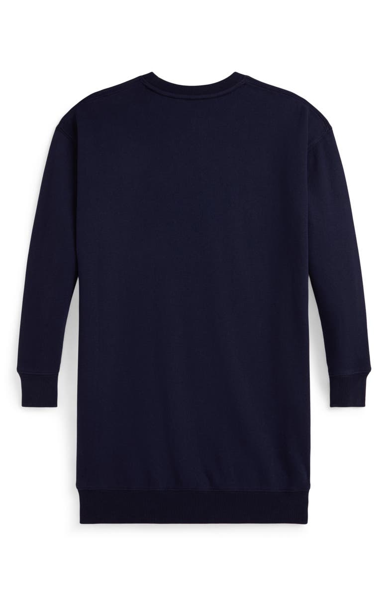 Polo Ralph Lauren Kids' Polo Bear Graphic Sweater Dress, Alternate, color,