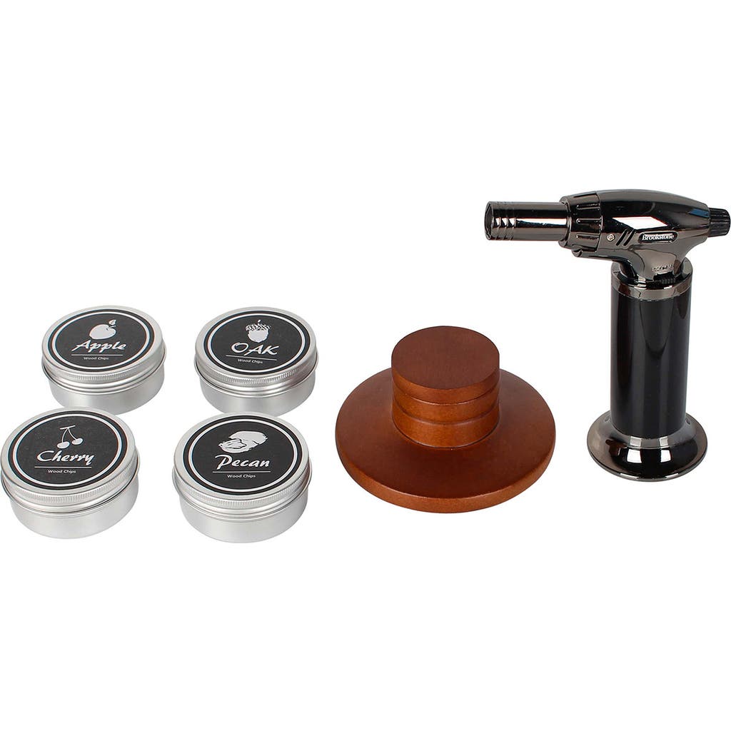 Brookstone Whiskey Smoker Set In Transparent
