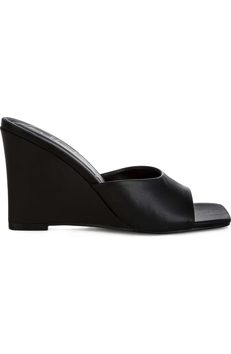 LONDON RAG Shiloy Wedge Slide Sandal, Alternate, color, Black
