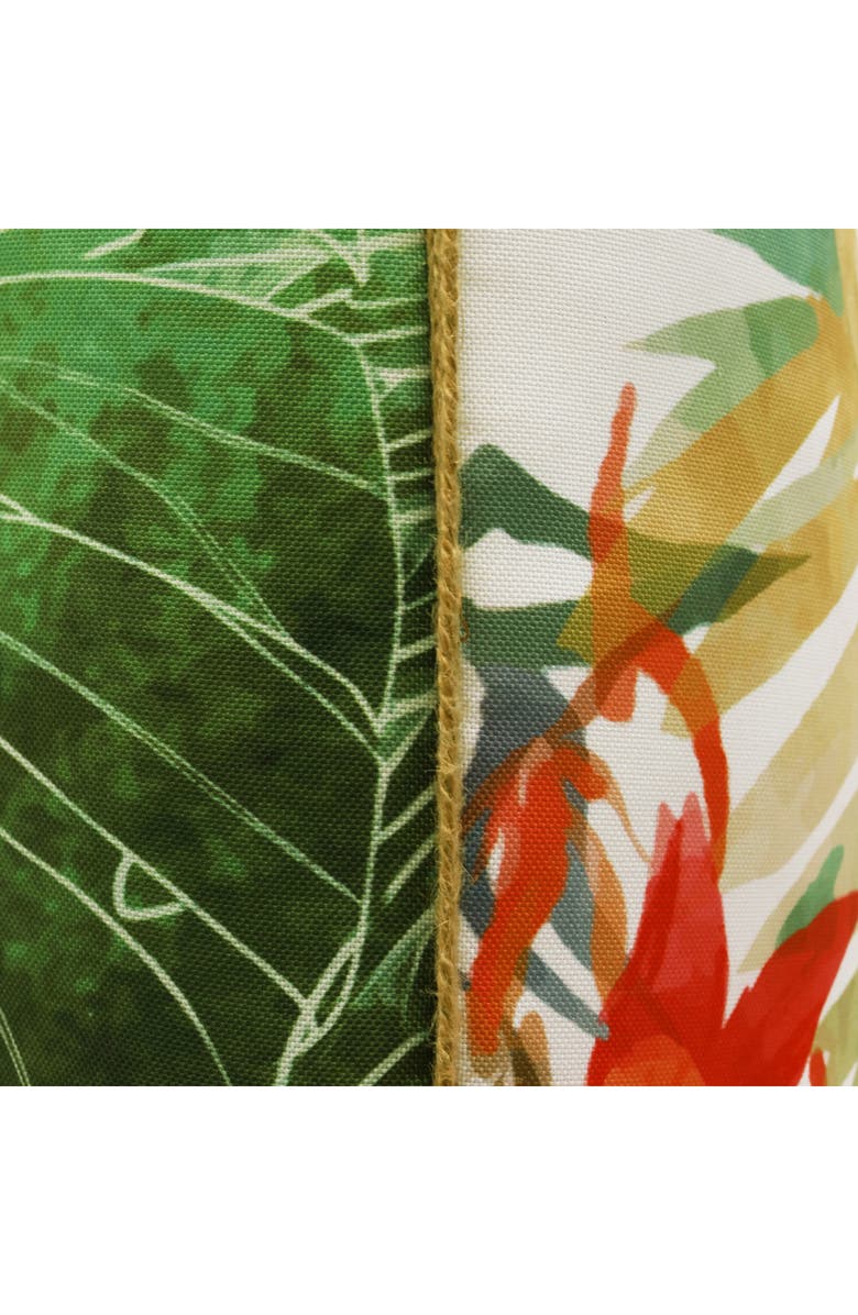 Outdoor Decor by Commonwealth Outdoor Throw Pillow, Alternate, color, Green Multi