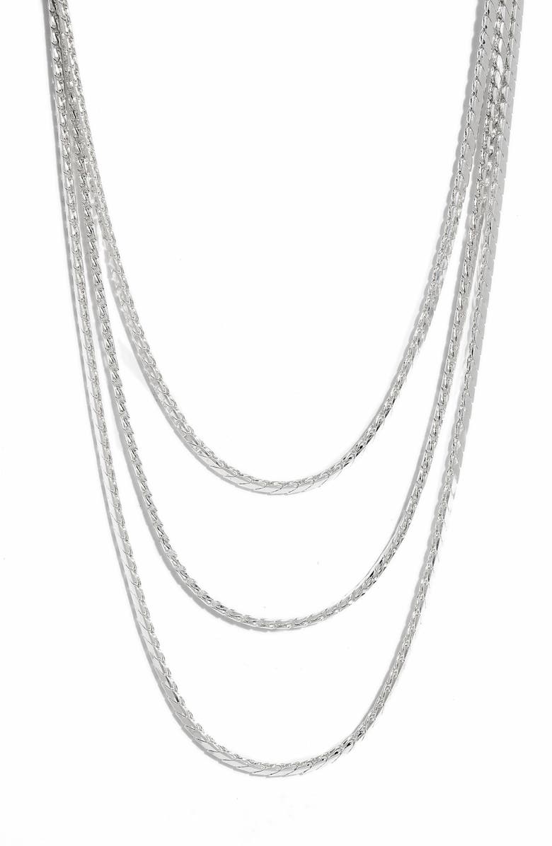 JENNY BIRD Sarain Triple Strand Necklace, Main, color,