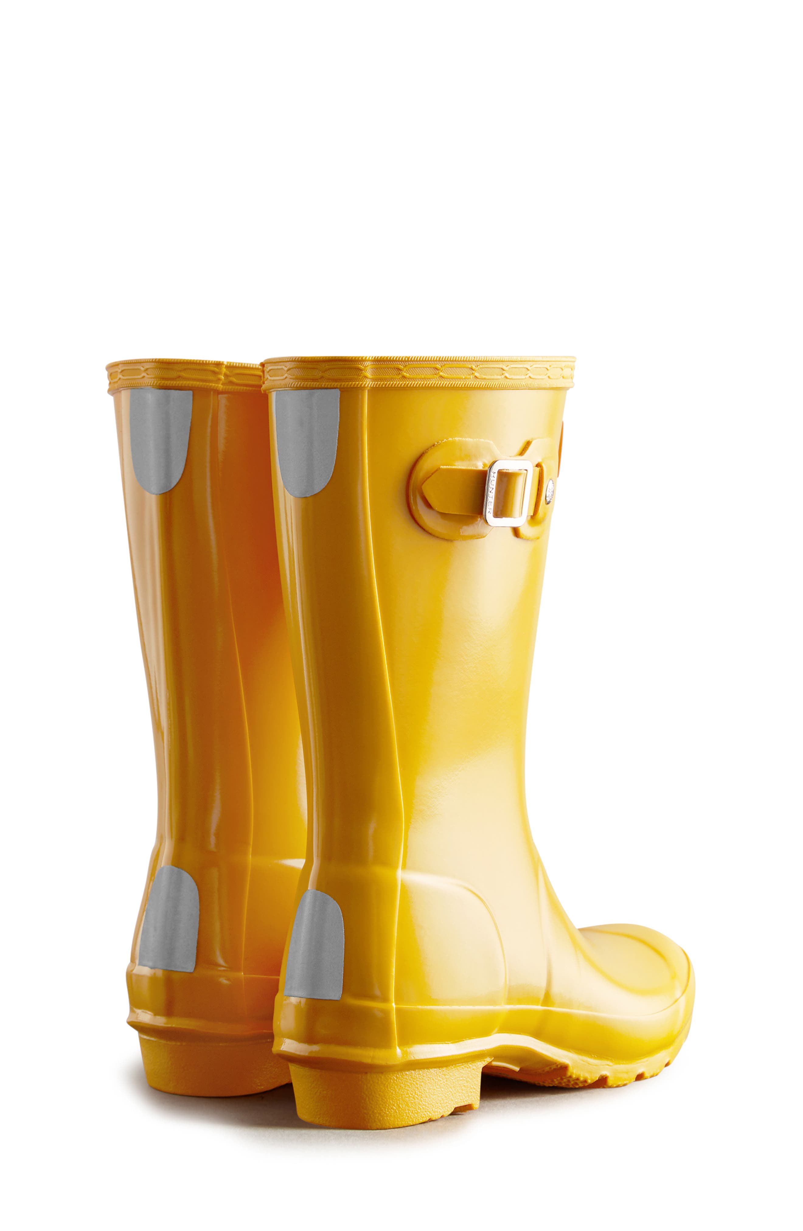 Kids' Original Gloss Waterproof Rain Boot, Alternate, color, YELLOW