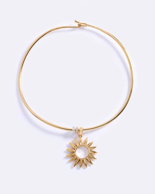Emma Pills Desert Heat Choker In Gold