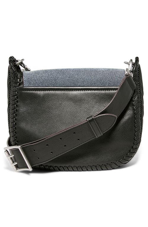 Aimee Kestenberg All For Love Leather Crossbody Bag In Denim Leather