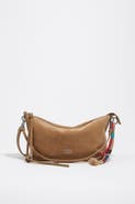 Bimba y Lola Medium Leather Trapecio Bag