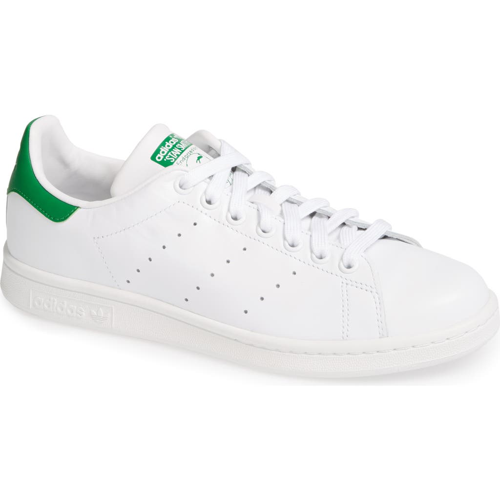 Adidas Originals Adidas Stan Smith Low Top Sneaker In White/white/green