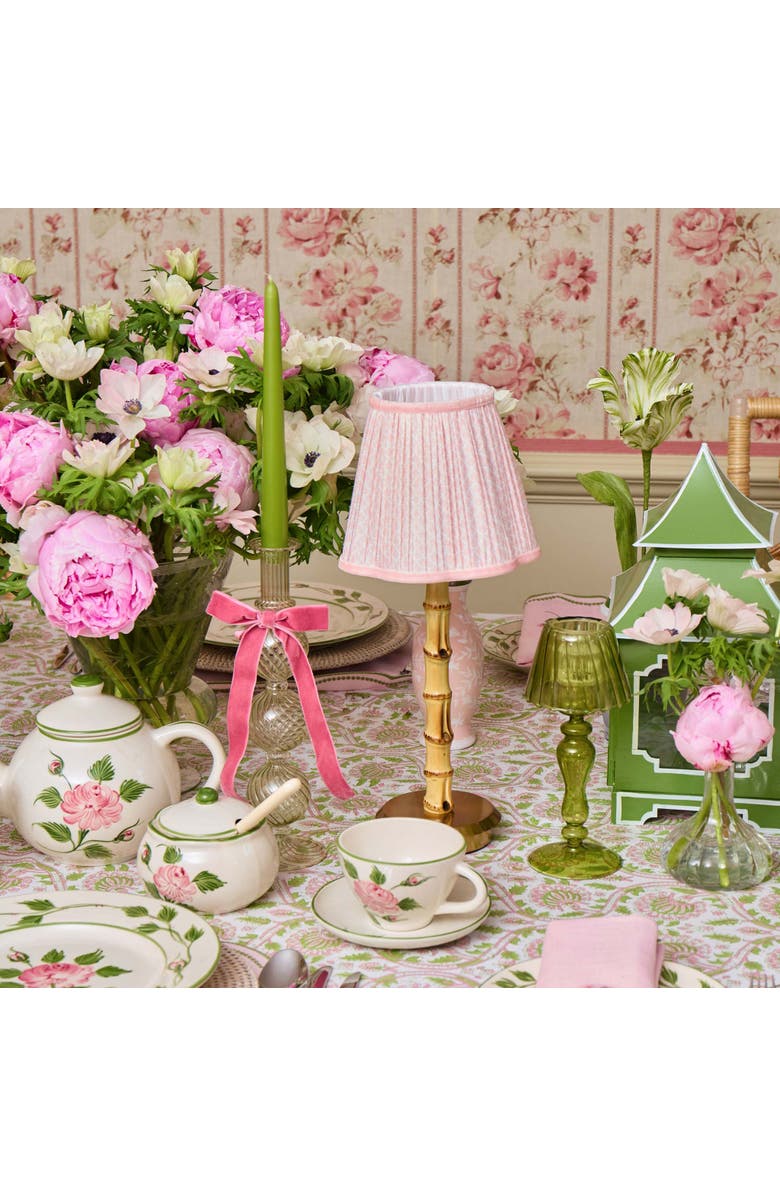 Mrs. Alice Camille Candle Holder, Alternate, color, Green