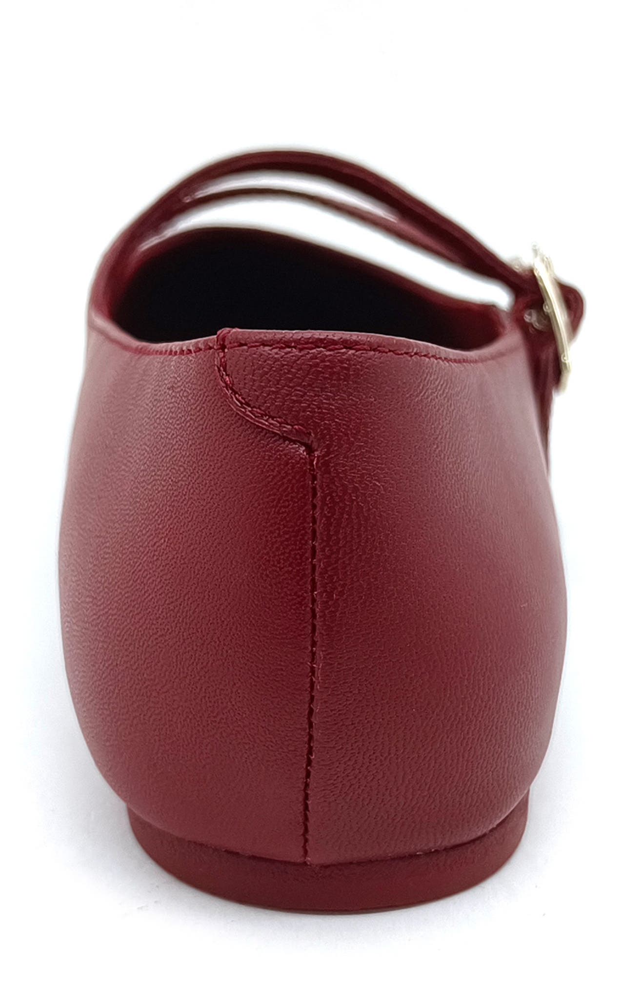 Mackenzie Mary Jane Flat, Alternate, color, RIO RED LEATHER