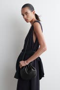 COS Gathered Pouch Bag - Leather