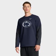 Nike Men's Nike Navy Penn State Nittany Lions 2025 Sideline Coach Performance Long Sleeve T-Shirt