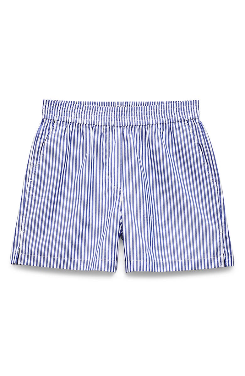 rag & bone Emma Stripe Poplin Shorts, Alternate, color, 