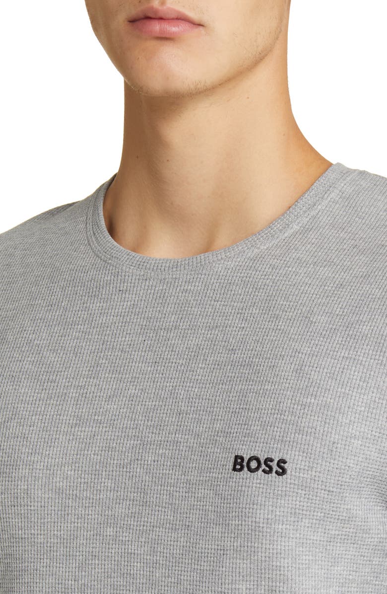 BOSS Waffle Knit Lounge T-Shirt, Alternate, color,