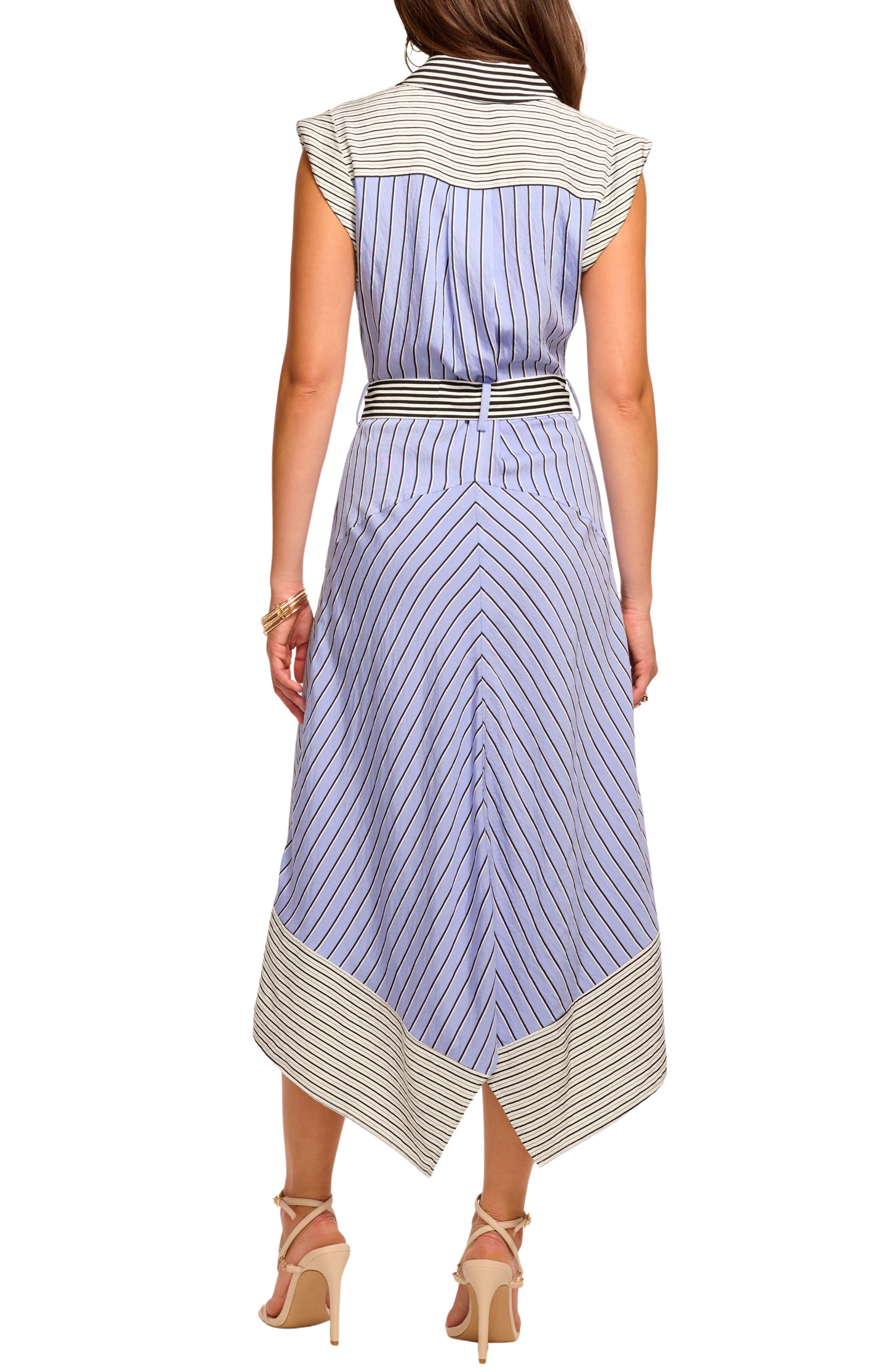 Vivienne Stripe Shirtdress - image 2