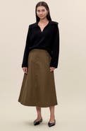 Rebecca Taylor Aria Twill Skirt
