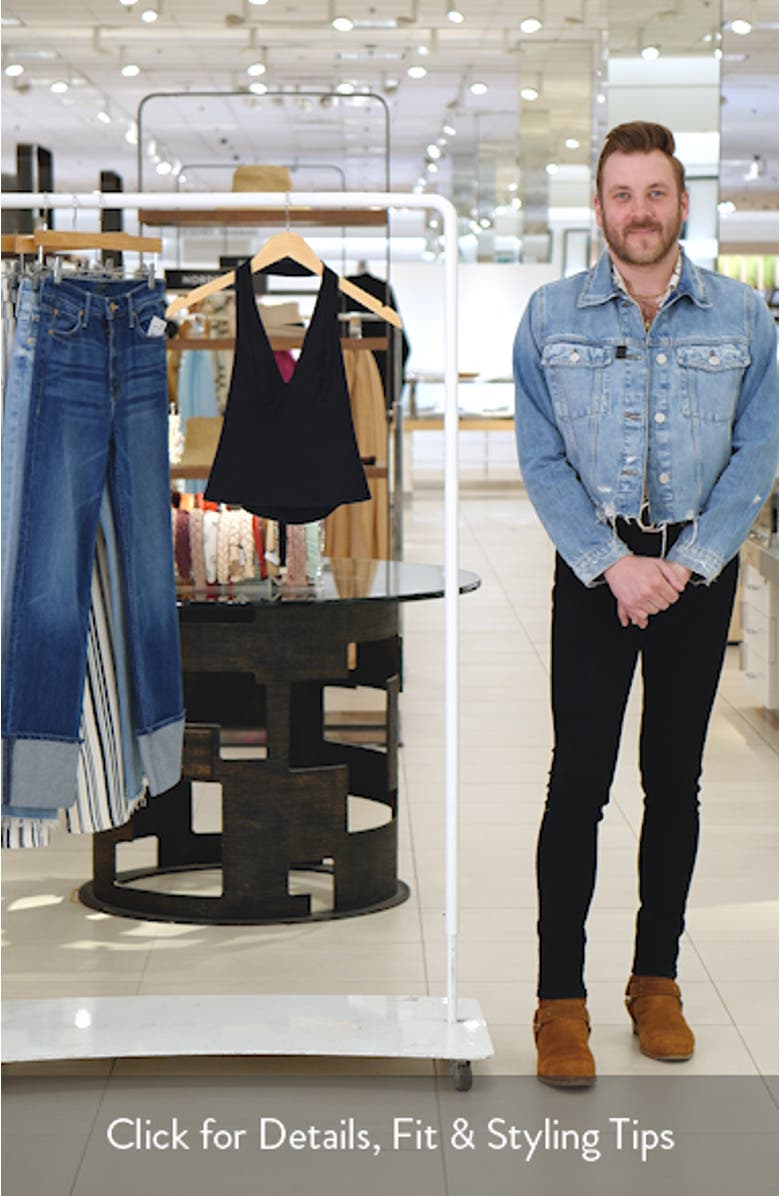 Still Here Ruched Halter Top, sales video thumbnail