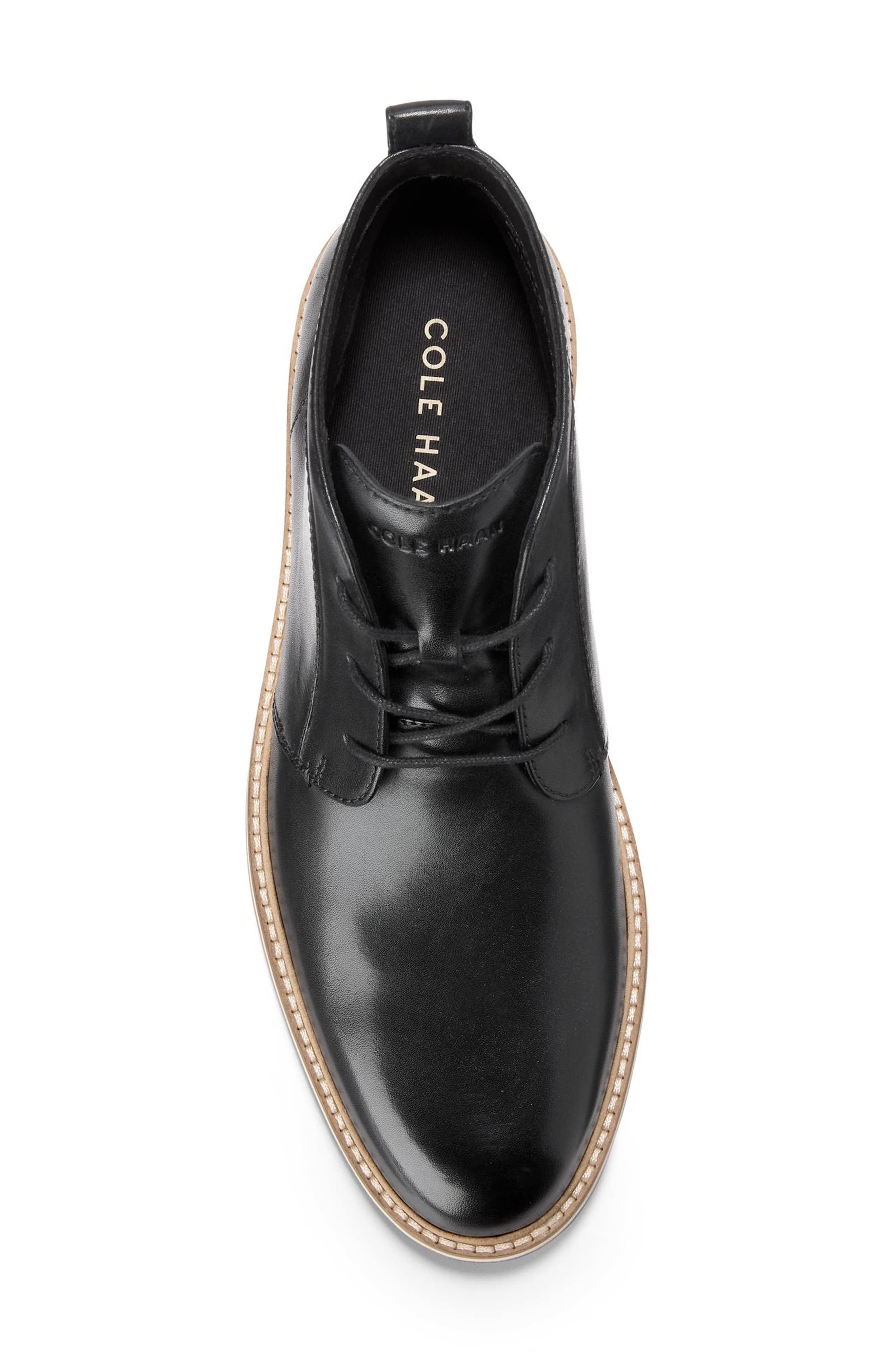 Cole Haan Morse GRANDFØAM Chukka Boot, Alternate, color, Black / Ivory