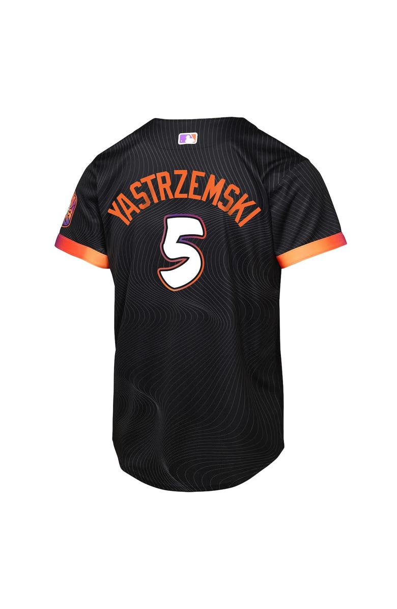 Nike Youth Outerstuff Mike Yastrzemski Anthracite San Francisco Giants 2025 City Connect Limited Jersey, Alternate, color, 