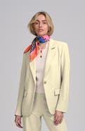 ELLE Collection One Button Jacket