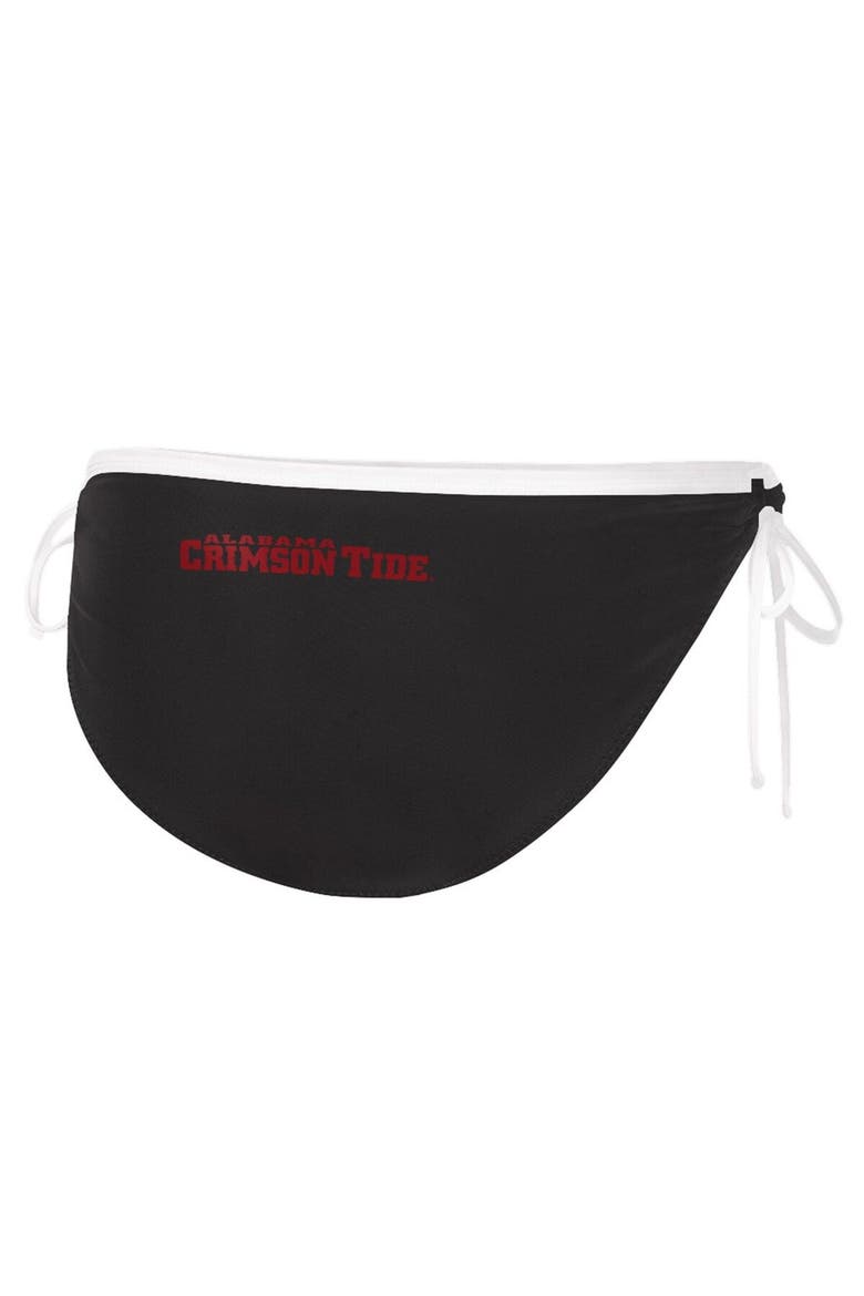 Women's G-III 4Her by Carl Banks Black Alabama Crimson Tide Perfect Match Bikini Bottom, Alternate, color, Black