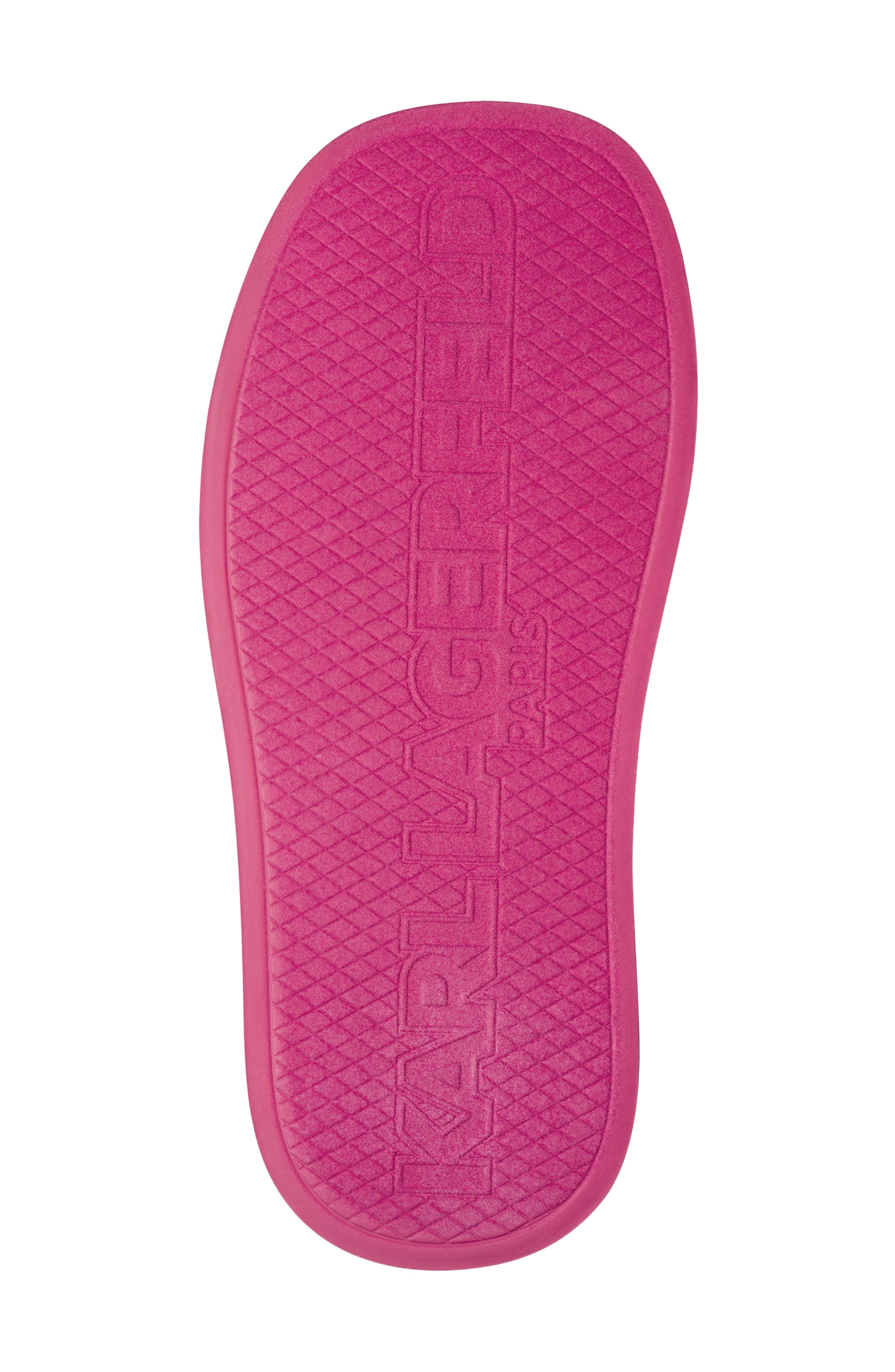 KARL LAGERFELD PARIS Opal Macaron Platform Wedge Slide Sandal, Alternate, color, Hot Pink