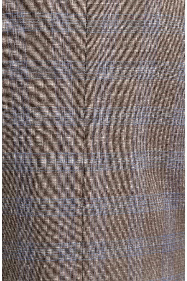 Flynn Classic Fit Ombré Check Wool Sport Coat, Alternate, color, TAN