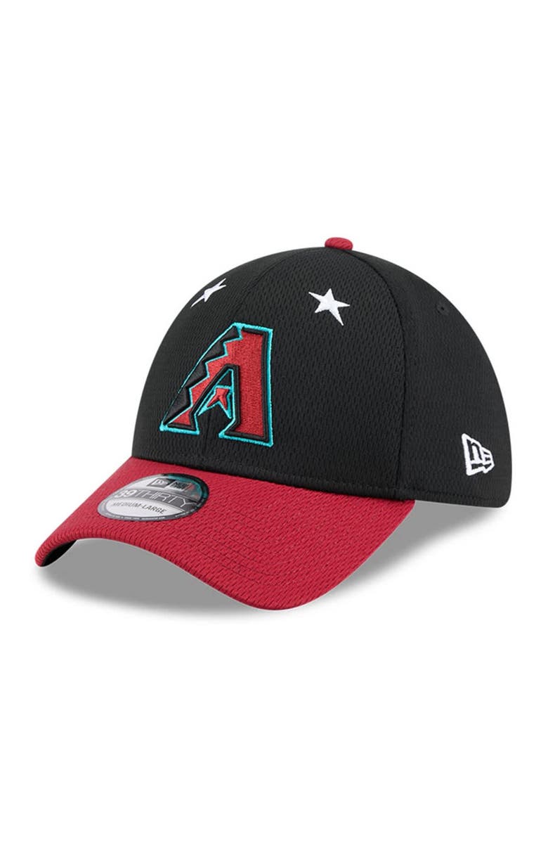 New Era Men's New Era Black/Red  Arizona Diamondbacks 2025 MLB All-Star Game 39THIRTY Flex Hat, Alternate, color, Black