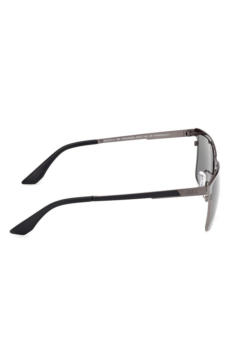 BMW 57mm Sunglasses, Alternate, color, 