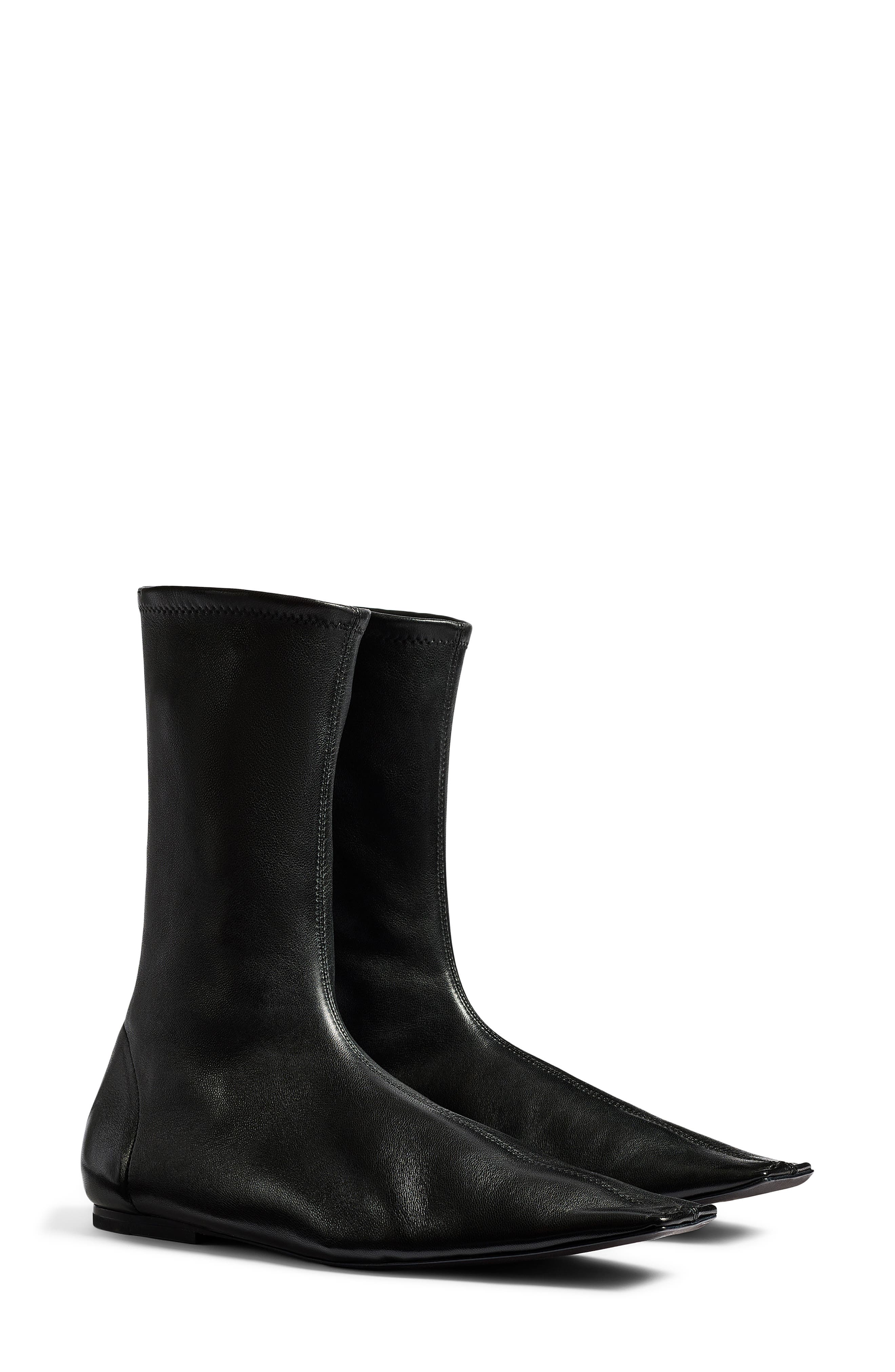 Marlene Foldable Boot, Main, color, BLACK