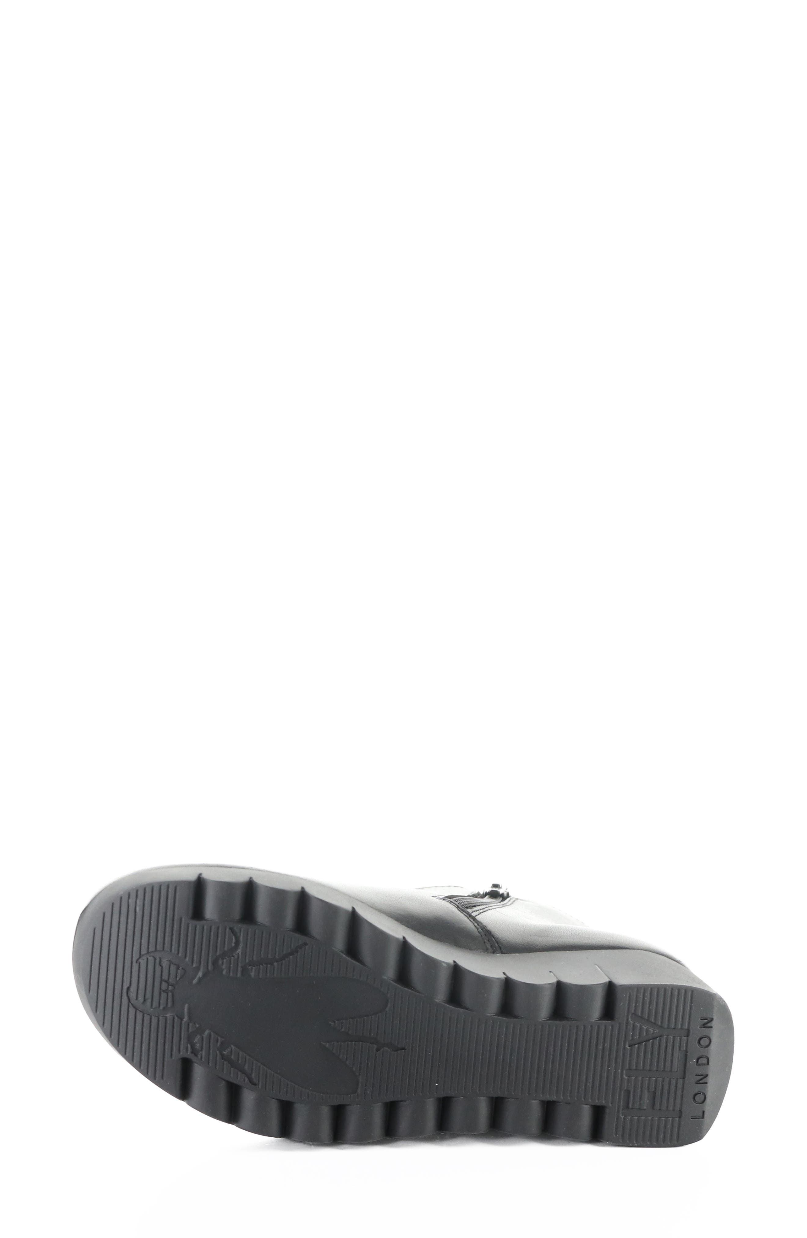 Vube Platform Wedge Bootie, Alternate, color, 000 BLACK