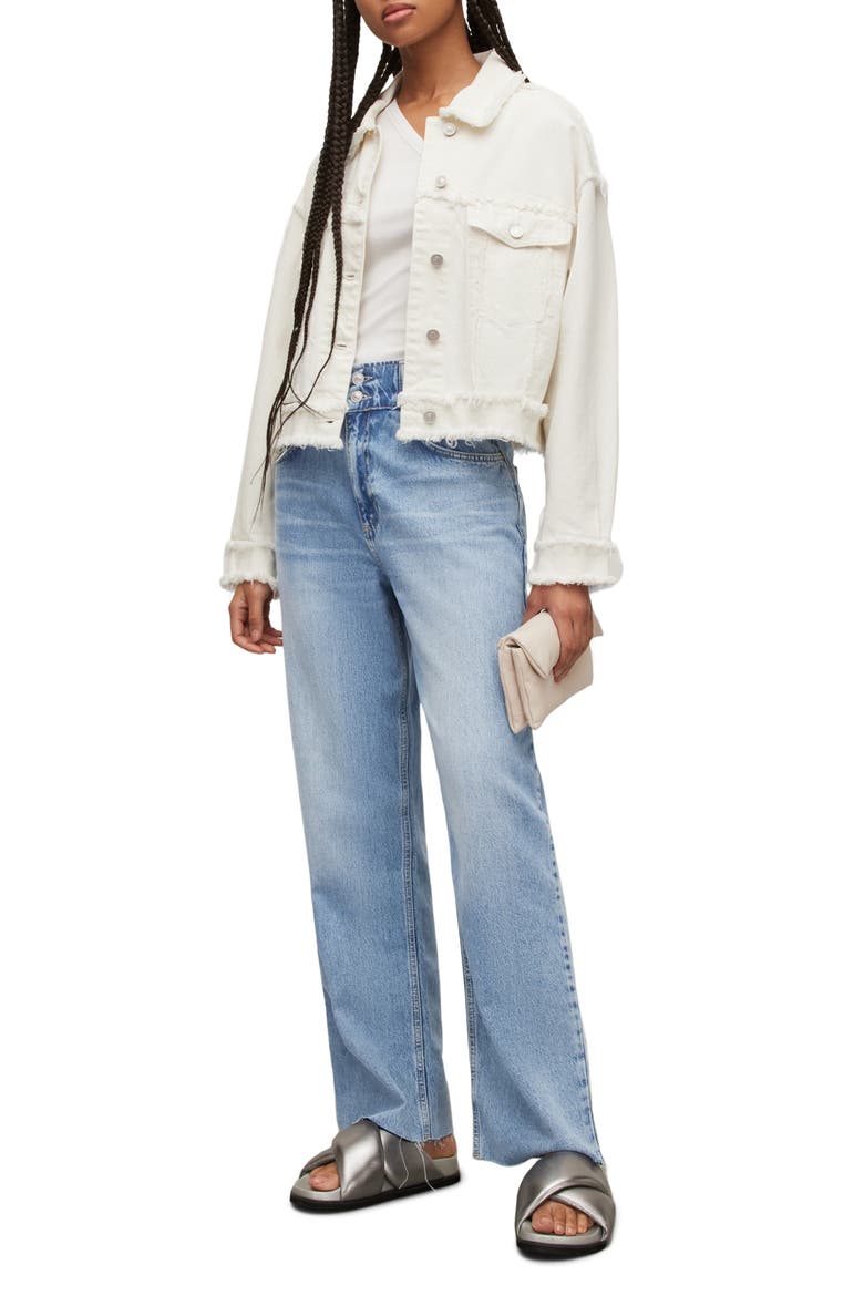 Hailey Wide Leg Jeans, Alternate, color, LIGHT INDIGO