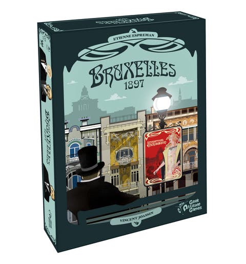 Bruxelles 1897 Strategy Board Game, Kids