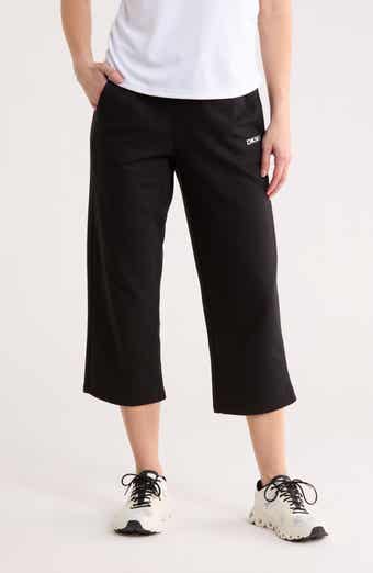 DKNY Drawstring Waist Crop Pants