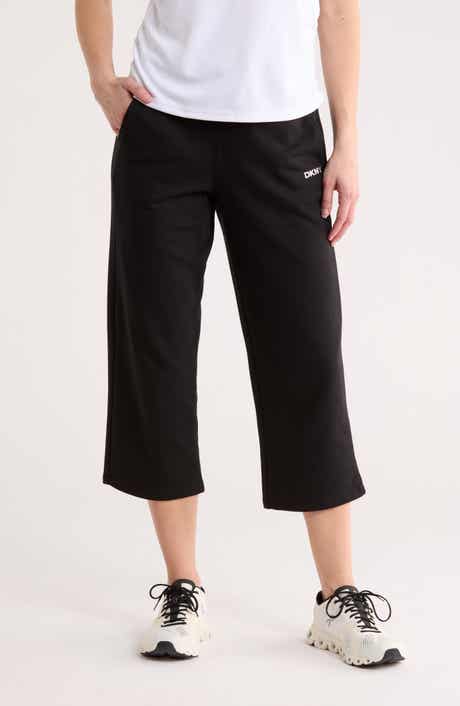 DKNY Drawstring Waist Crop Pants