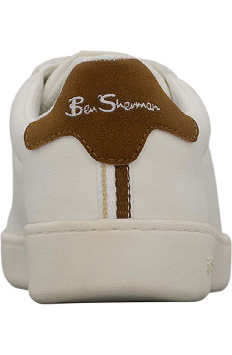 Ben Sherman Hampton Sneaker, Alternate, color, White/ Cashew/ Whisper White
