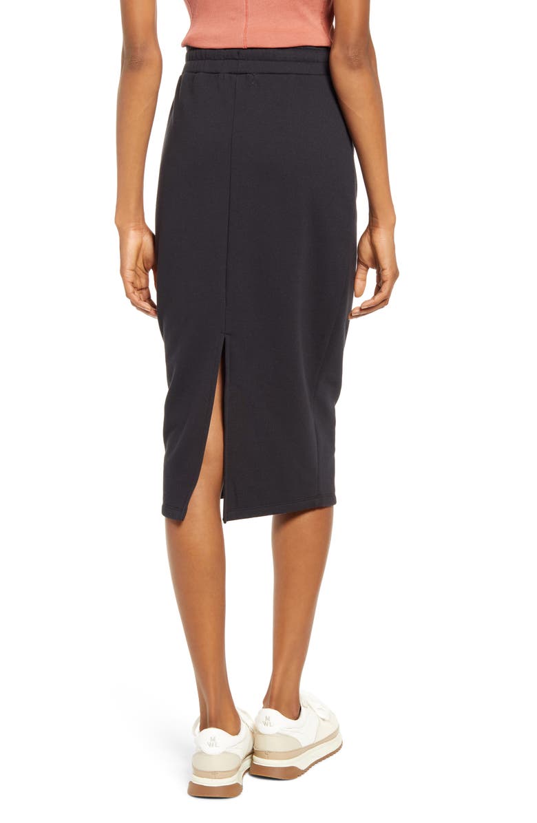 Treasure & Bond Drawstring Waist Knit Skirt, Alternate, color, 