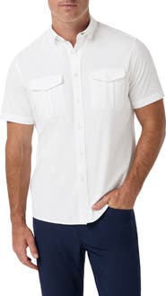 Mizzen+Main Leeward Tailgate Short Sleeve Performance Button-Up Shirt