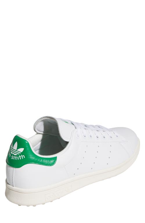 Adidas Originals Stan Smith 80s Low-top Sneakers In Ftwr White/green/off White
