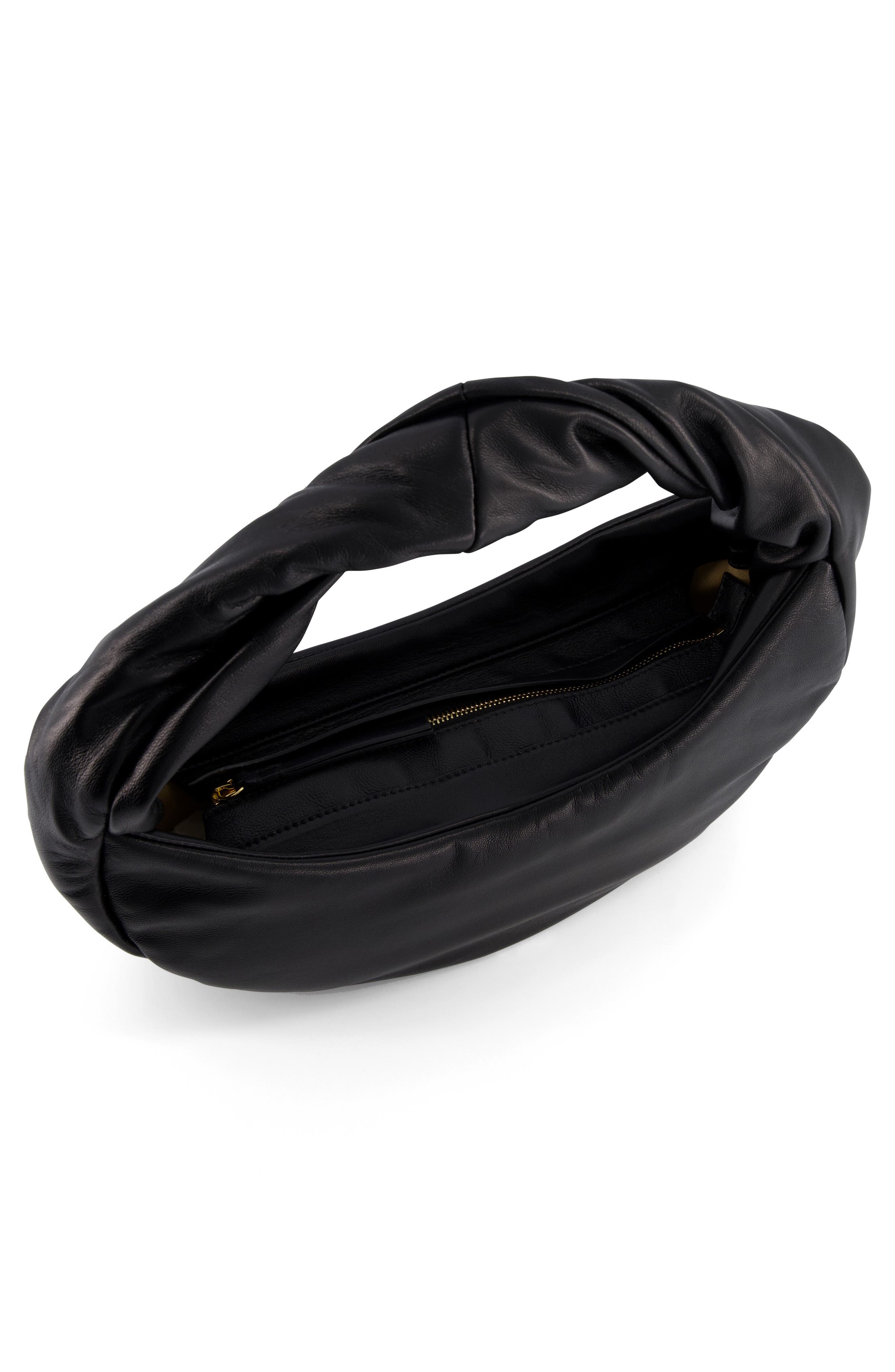 Ree Projects Mini Wyn Calfskin Leather Hobo Bag, Alternate, color, 